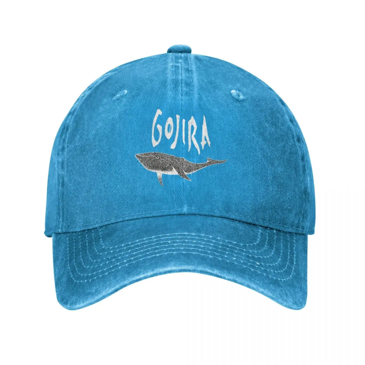 From Mars to Earth: Gojira Baseball Cap - Premium Baseball cap from Lizard Vigilante - Just $23.88! Shop now at Lizard Vigilante