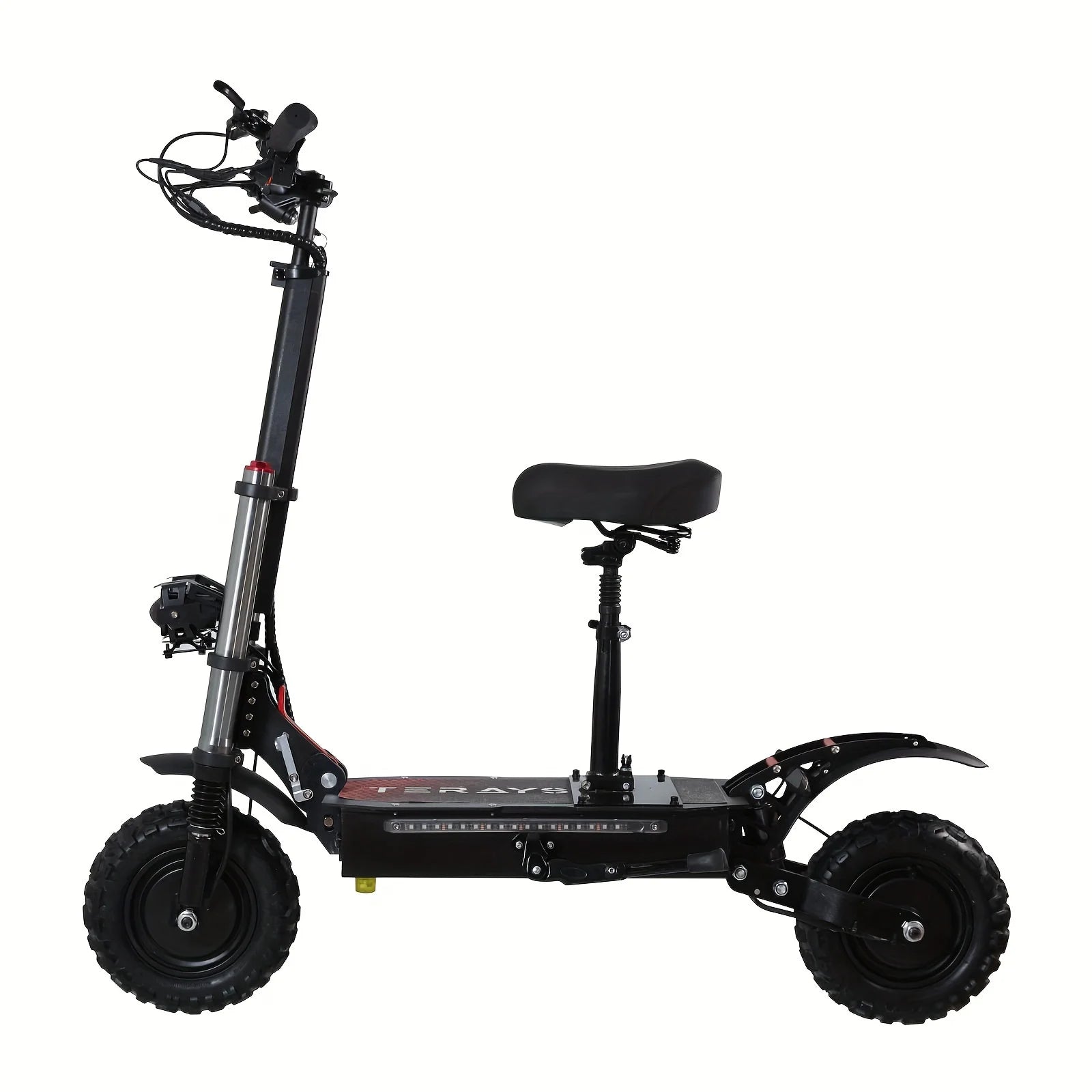 Off-road Electric Scooter with Seat,60V 38Ah Battery,60 Miles Range,440 Lbs Loading,50 Mph Fast Electric for Adults - Premium  from Lizard Vigilante - Just $1749.99! Shop now at Lizard Vigilante