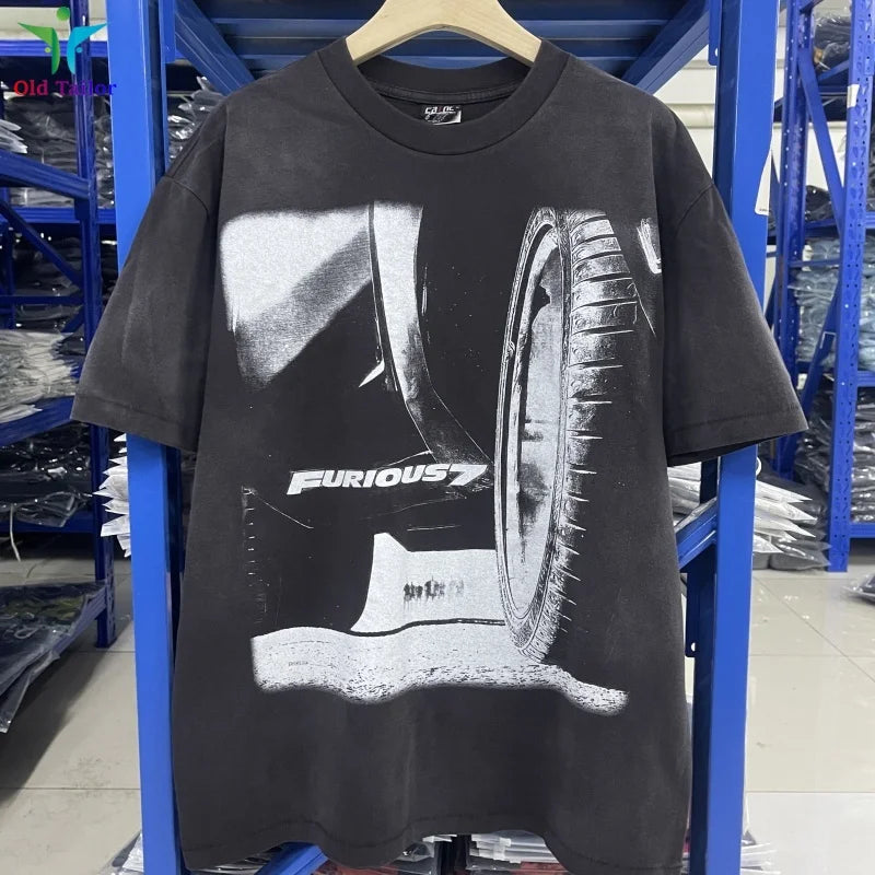 Saint Metal Dino Riot Vintage Washed Street Tee 2025