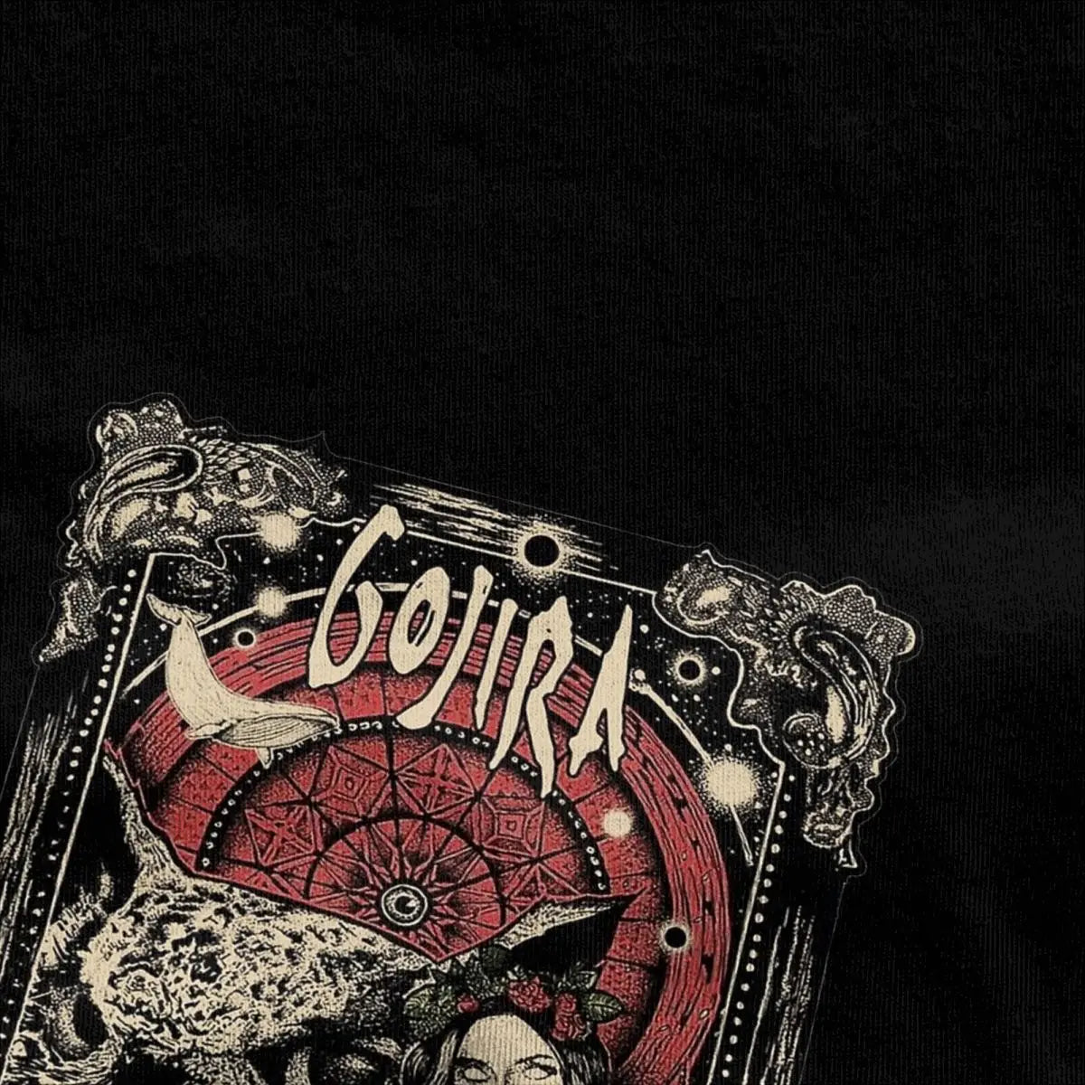 Men's Vintage Gojira Rock Band T-Shirt - 100% Cotton, Short Sleeve, Round Neck Tee in Plus Sizes Up to 6XL - Premium t-shirt from Lizard Vigilante - Just $21.99! Shop now at Lizard Vigilante