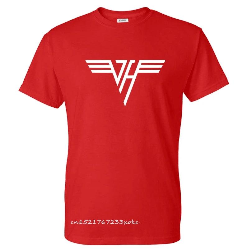 Van Halen Printed T-Shirt - High-Quality 100% Cotton Unisex Rock Band Casual Streetwear for Men - Premium T-shirt from Lizard Vigilante - Just $23.49! Shop now at Lizard Vigilante