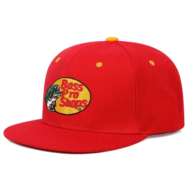 Bass Pro Adjustable Embroidery Hip-Hop Style Hats For Outdoor - Premium Baseball cap from Lizard Vigilante - Just $19.88! Shop now at Lizard Vigilante