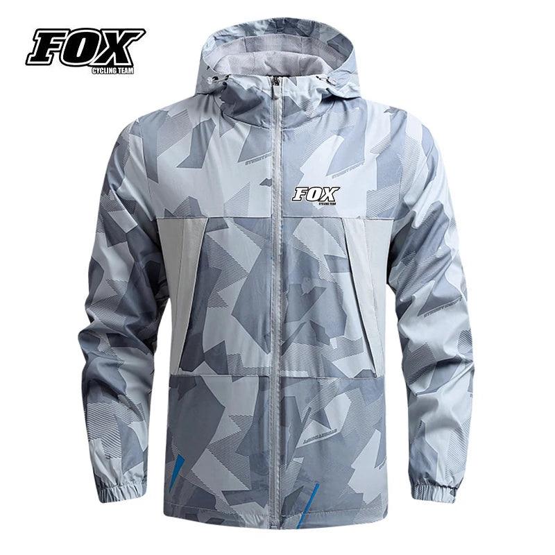 Motorcycles Men Waterproof Jacket FOX Cycling Team Downhill MTB Raincoat Mountain Bike Windbreaker Jaqueta Masculina Motoqueiro - Lizard Vigilante