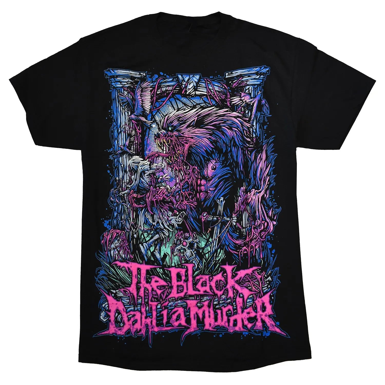 The Black Dahlia Murder Melodic Death Metal Skull T-Shirt for Metalheads - Premium T-Shirts from Lizard Vigilante - Just $23.88! Shop now at Lizard Vigilante