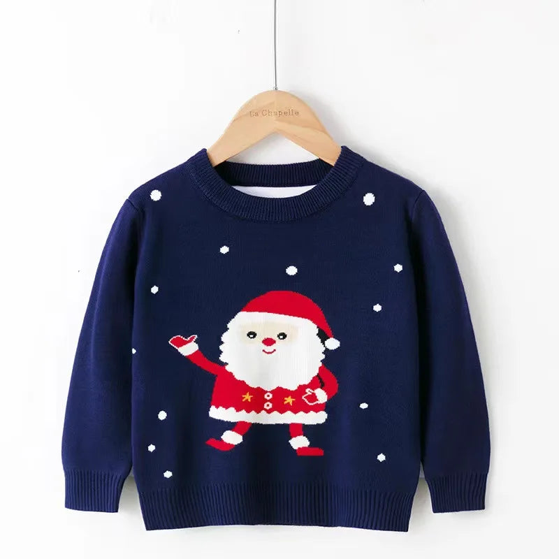 Children’s 3D Santa Claus Hoodie – Cozy Christmas Cosplay Sweatshirt for Kids - Premium sweatshirt from Lizard Vigilante - Just $23.88! Shop now at Lizard Vigilante