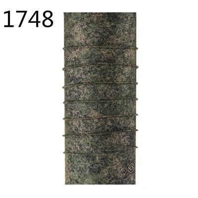 Camouflage Seamless Magic Bandana Buffs Neck Gaiter Paisley Headband Cycling Fishing Tube Face Shield Men Women Scarf Mask Cap - Premium neck gaiter from Lizard Vigilante - Just $5.99! Shop now at Lizard Vigilante