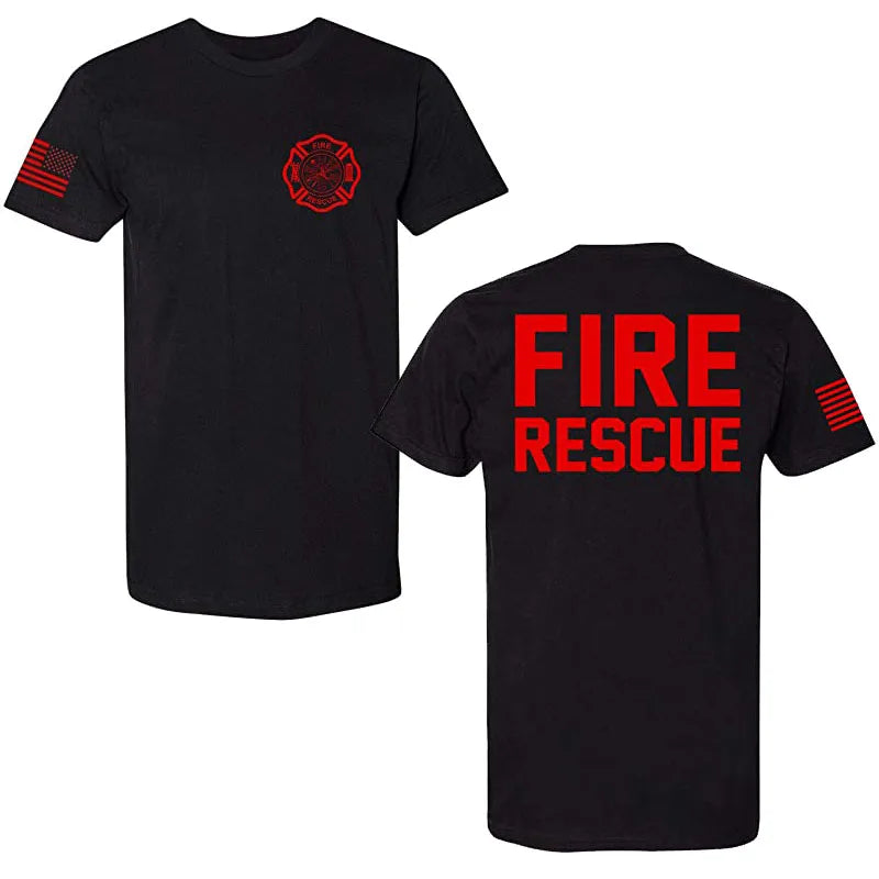 Law Enforcement T-Shirts - Police EMS FBI Fire Rescue Sheriff K-9 Two-Sided Tee Funny Women Men Clothing Coverall Works Outfits - Premium t-shirt from Lizard Vigilante - Just $22.99! Shop now at Lizard Vigilante