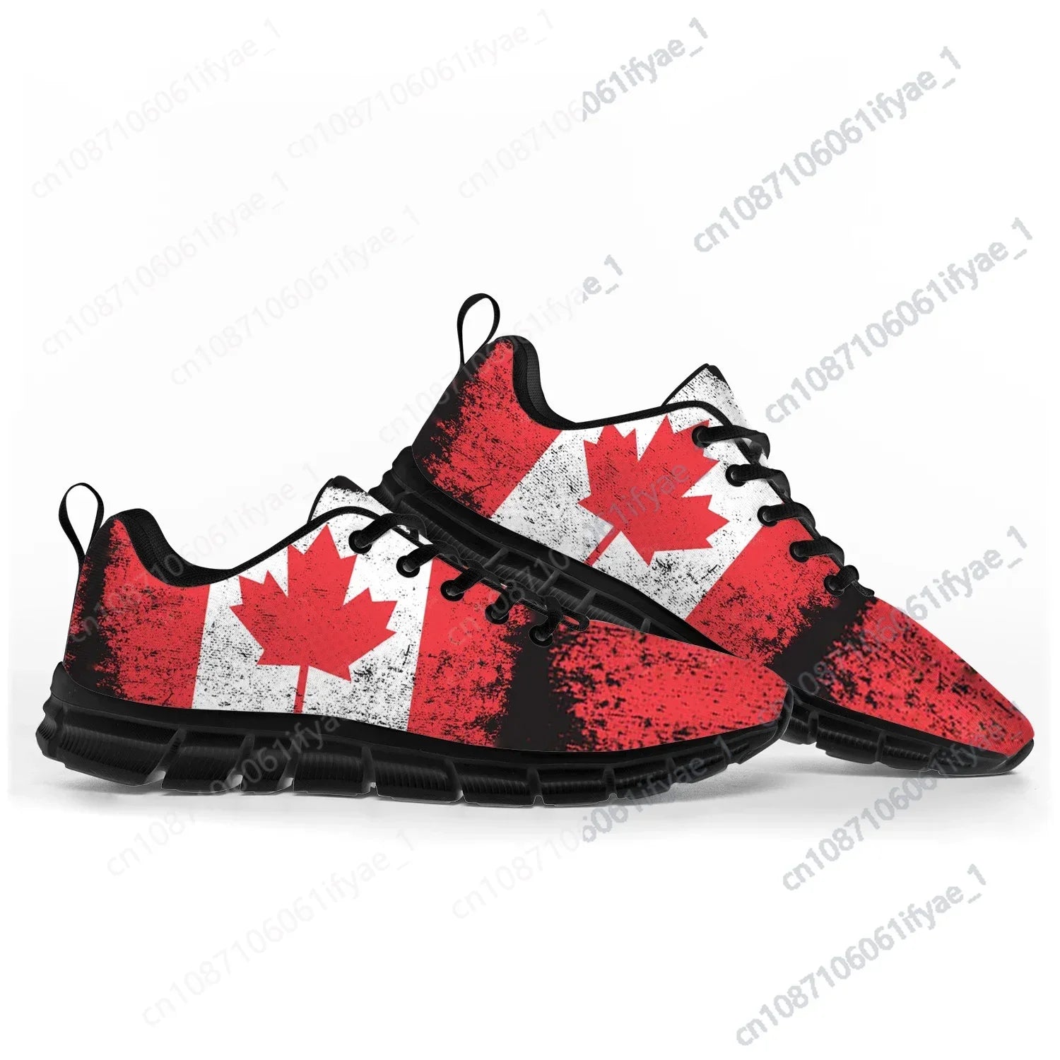 Canadian Flag Sports Shoes Mens Womens Teenager Kids Children Sneakers Canada Casual Custom High Quality Couple Shoes - Premium Shoes from Lizard Vigilante - Just $39.99! Shop now at Lizard Vigilante