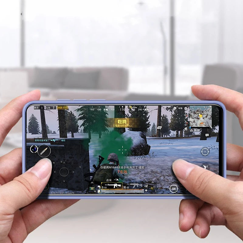 Luxury Liquid Silicone Shockproof Case For iPhone SE 2022 2020 8 7