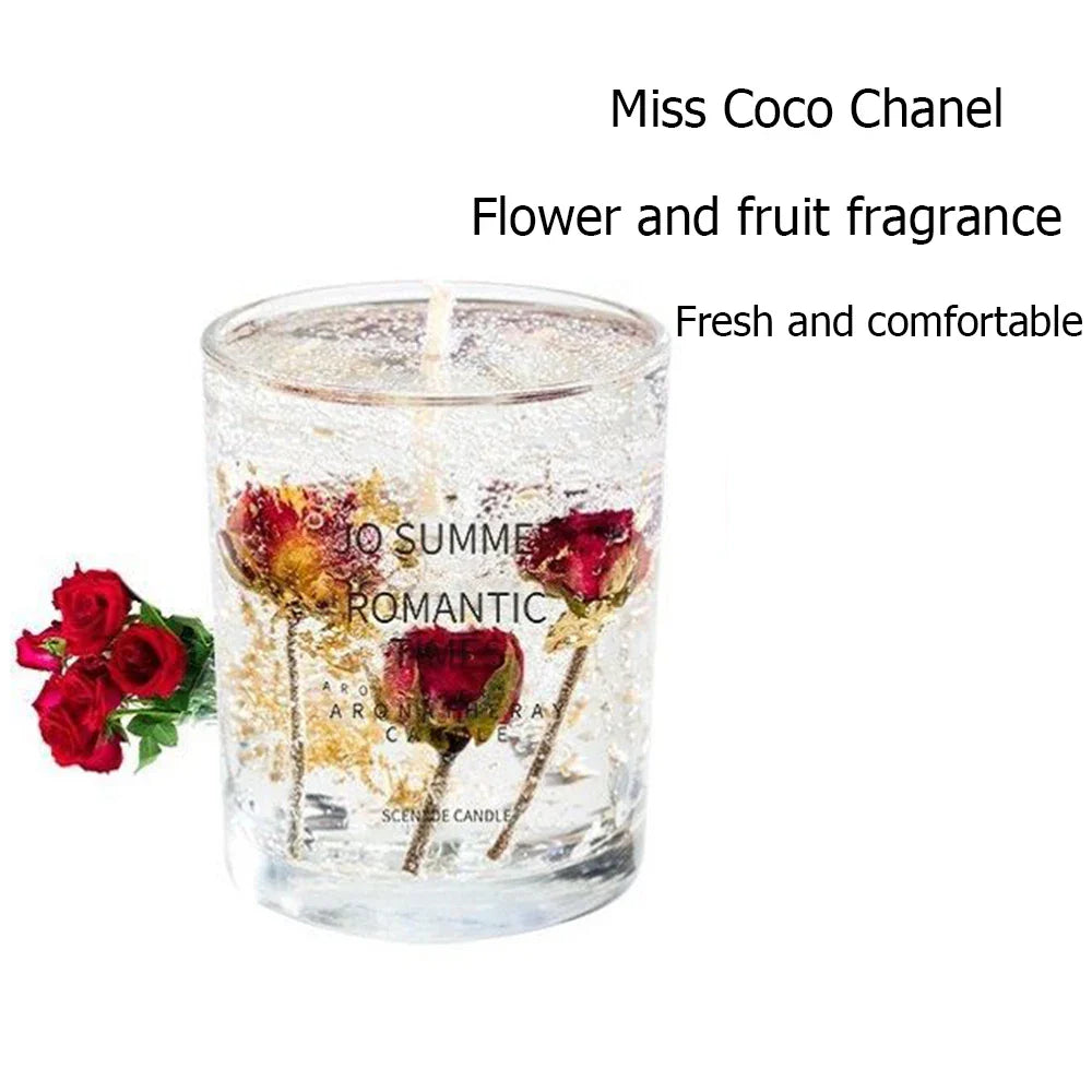 Scented Wax Candle Smokeless Aromatic Soybean Candles Aromatherapy Wedding Birthday Party Gift 2024 Christmas Home Decoration
