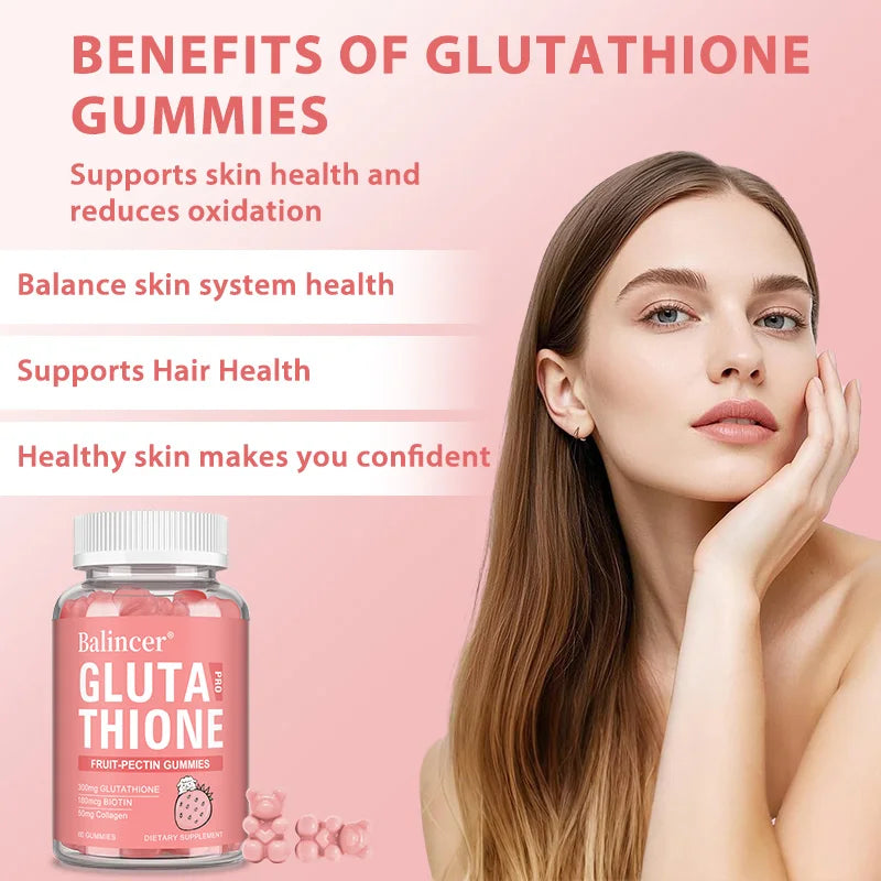 Collagen with Glutathione, Advanced Hydrolyzed Formula for Optimal Absorption, Skin, Hair, Nails & Joints, Natural Antioxidant