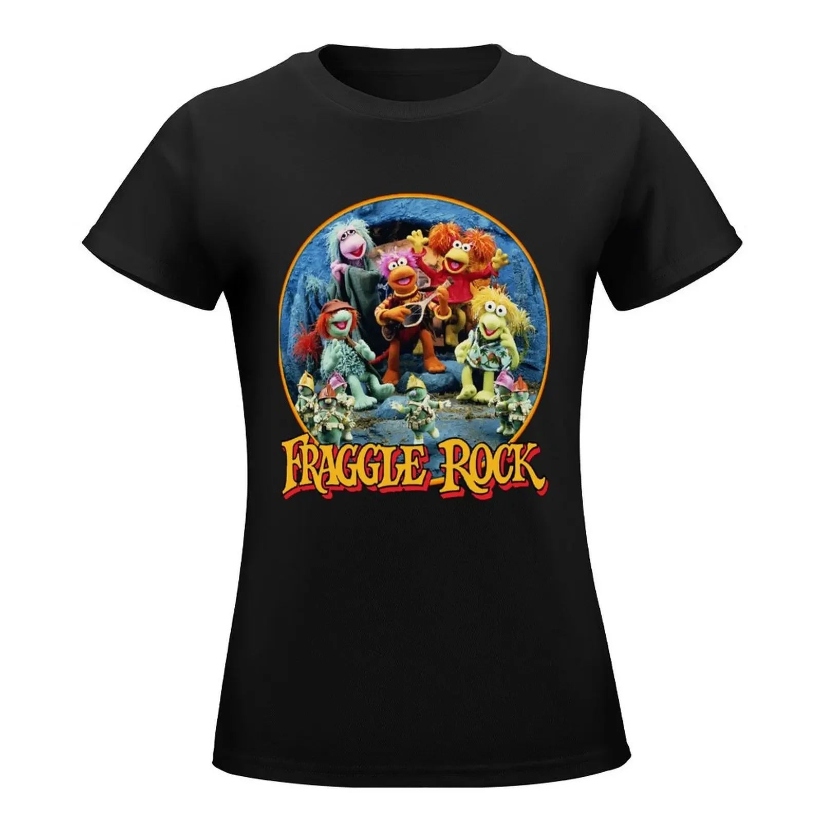 Fraggle Rock Muppets TV Show T-Shirt Gifts For Music Fans Music Vintage Retro Female Clothing Tops Short Sleeve Tee Women's Shirt - Premium tshirt from Lizard Vigilante - Just $21.99! Shop now at Lizard Vigilante