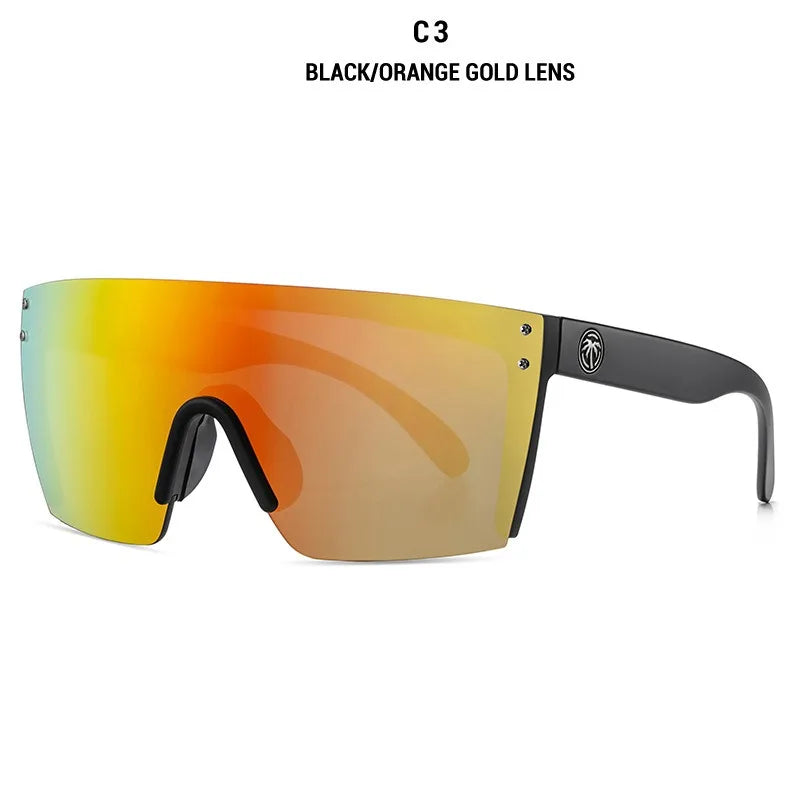 Heat Wave Square Polarized Sports Sunglasses UV400 for Men and Women