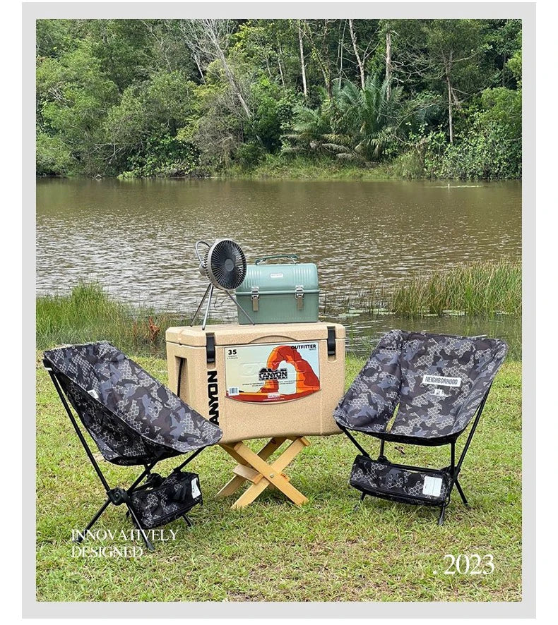 Ultralight Folding Moon Chair for Outdoor Camping | Portable, Compact & Comfortable Beach Lounger | Easy Assembly - Premium chair from Lizard Vigilante - Just $119.99! Shop now at Lizard Vigilante