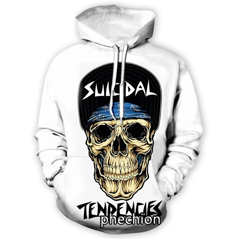 Suicidal Tendencies 3D Print Hoodie – Iconic Streetwear for Men & Women | Loose-Fit, Casual Comfort, All-Season Edge - Premium hoodie from Lizard Vigilante - Just $48.88! Shop now at Lizard Vigilante