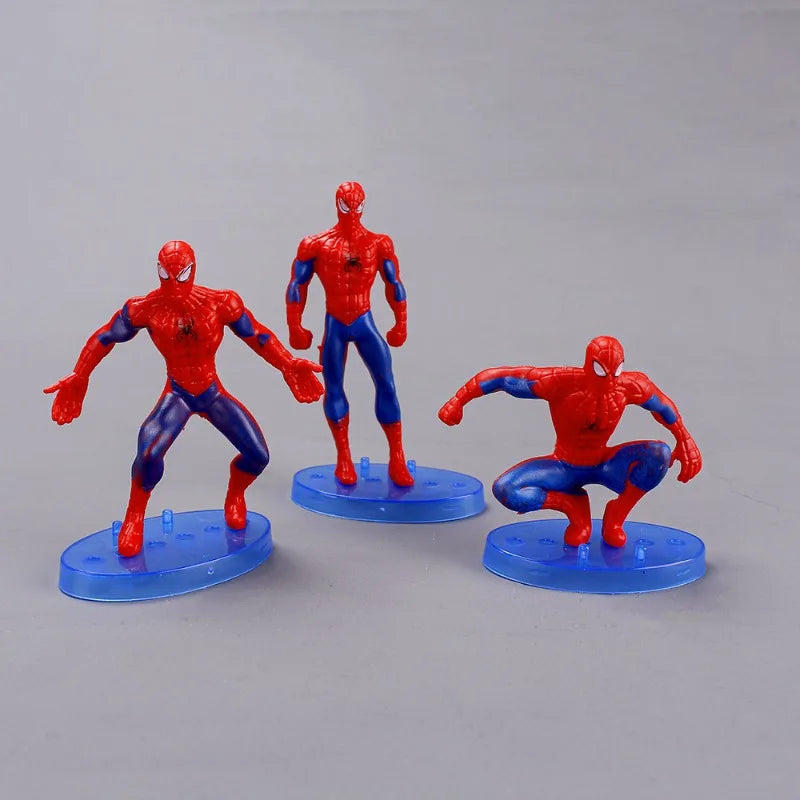 7-Piece Marvel Spider-Man Q Version Toy Set – Cute Anime Plastic Figurines, Birthday Cake Toppers, and Collectibles for Kids & Adults - Premium toys from Lizard Vigilante - Just $19.88! Shop now at Lizard Vigilante