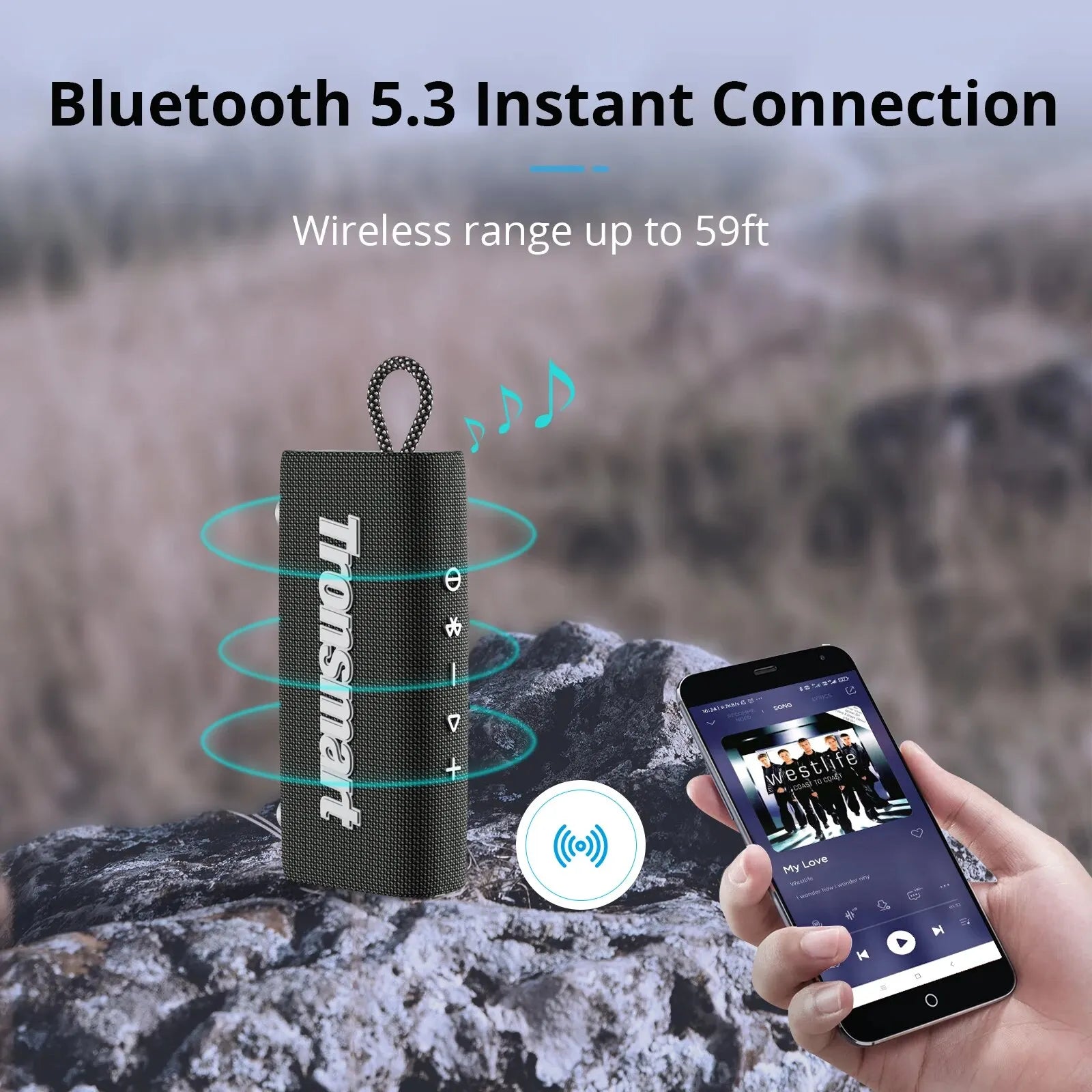 Tronsmart Trip Portable Bluetooth Speaker – Dual-Driver, IPX7 Waterproof, True Wireless Stereo for Outdoor Use - Premium bluetooth speaker from Lizard Vigilante - Just $38.88! Shop now at Lizard Vigilante