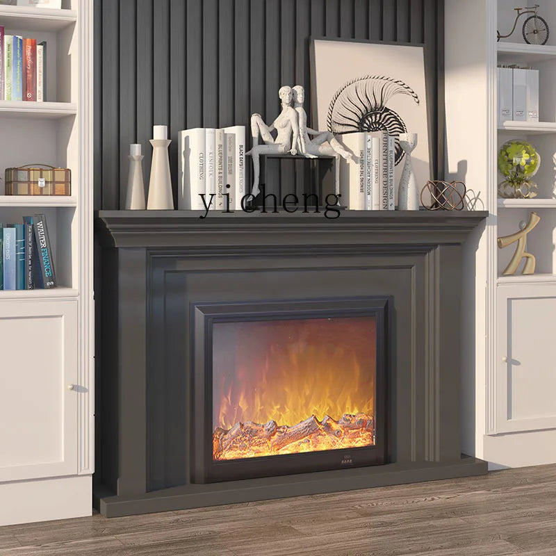 Fireplace Decoration Cabinet | Imitation Marble Heater | Electric Fireplace Core for Household Use | Stylish and Functional Home Decor - Premium fireplace from Lizard Vigilante - Just $1571.99! Shop now at Lizard Vigilante