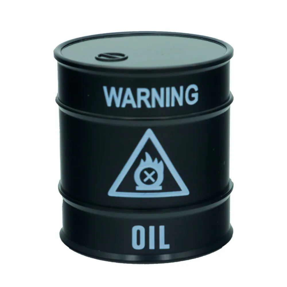 40mm Garbage Bin Shaped Three-layer Metal Herb Grinder Manual Grinder Tool