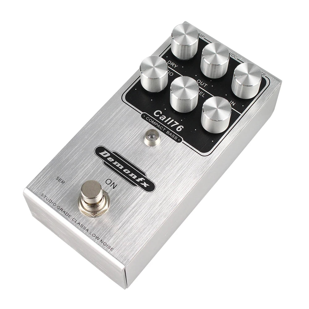 DemonFX Call76 Compact Bass Compressor: The Sonic Guillotine For Weak Tones