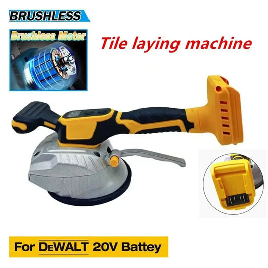 DeWalt 20V Compatible Cordless Tile Laying Machine – Floor and Wall Tile Vibrator with 200kg Suction Capacity for Effortless Tile Installation - Premium  from Lizard Vigilante - Just $98.99! Shop now at Lizard Vigilante