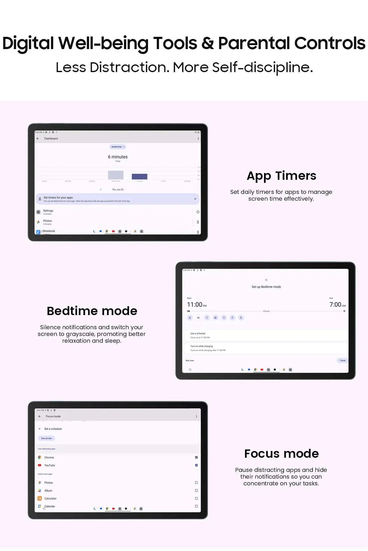 Blackview Tab 16 Pro Tablet PC 11'' FHD+ Display T616 Octa Core 24GB(8+16) RAM 256GB ROM 7700mAh 4G Tablets Android 14