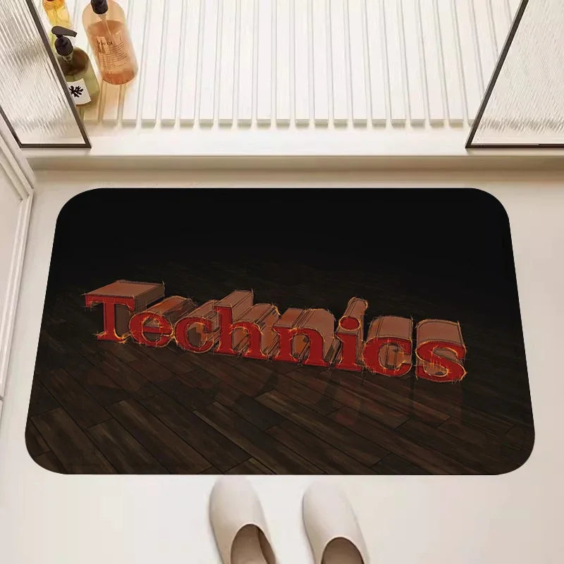 Classic Gramophone Rugs for Living Room Bedroom Kitchen Entry Door Mat Home Decor Area Carpets Personalized Gift Floormats