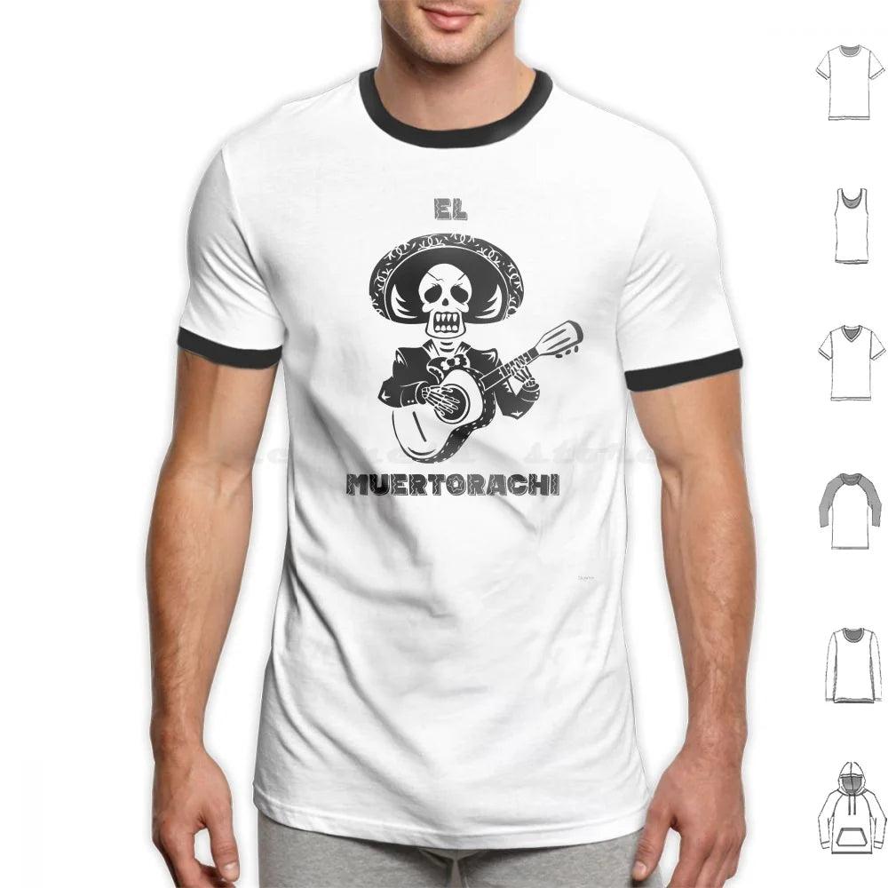 El Muertorachi T Shirt Men Women Kids 6xl El Mariachi Mexico Mexican Guitar Guitar Player Death Dead Day Of The Dead Skull - Premium T-Shirt from DS - Just $22.99! Shop now at Lizard Vigilante