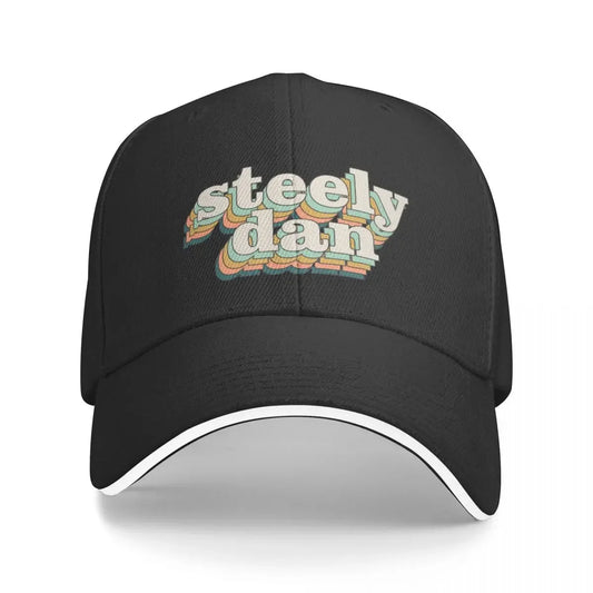 Steely Color Vintage Dan Baseball Cap: Timeless Style for All Ages - Premium baseball cap from Lizard Vigilante - Just $23.88! Shop now at Lizard Vigilante