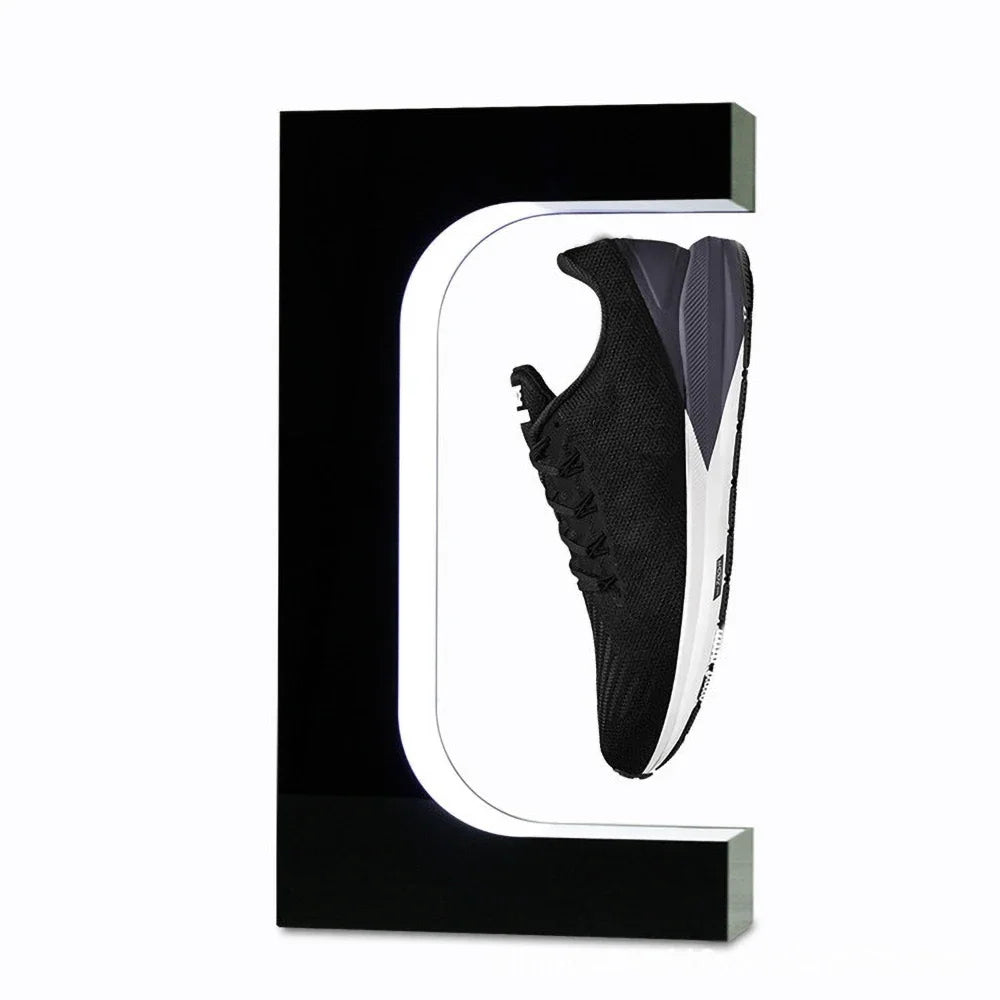 RGB Magnetic Levitation Floating Shoe Rack Lighting Display Platform Levitating Maglev Wall Shelf for Sneakers Fashion Shoes - Premium  from Lizard Vigilante - Just $289.99! Shop now at Lizard Vigilante