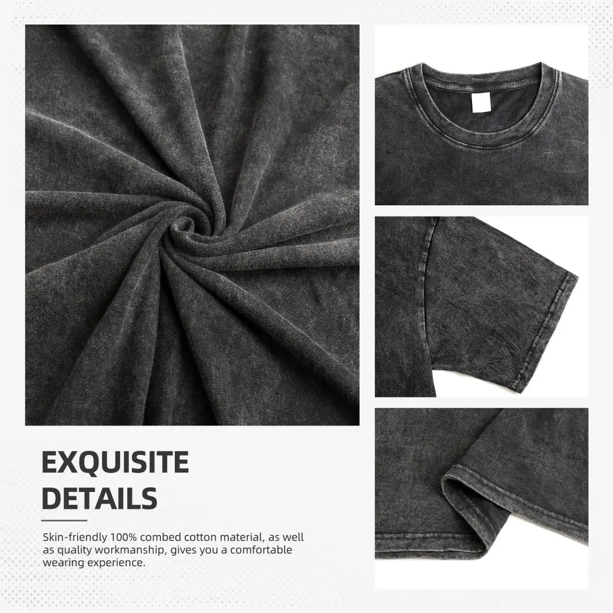 Acid Bath “When The Kite String Pops” Vintage Washed Tee — Oversized Streetwear For Men Who Own The Night - Premium tee from dseers - Just $50.99! Shop now at Lizard Vigilante