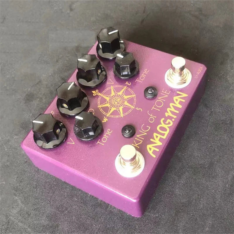 Super Sun Face King of TONE bby LY-ROCK Rock Electric Guitar Highest Configuration Overload Excitation Single Block Effect Clone - Premium guitar effects from Lizard Vigilante - Just $119.99! Shop now at Lizard Vigilante