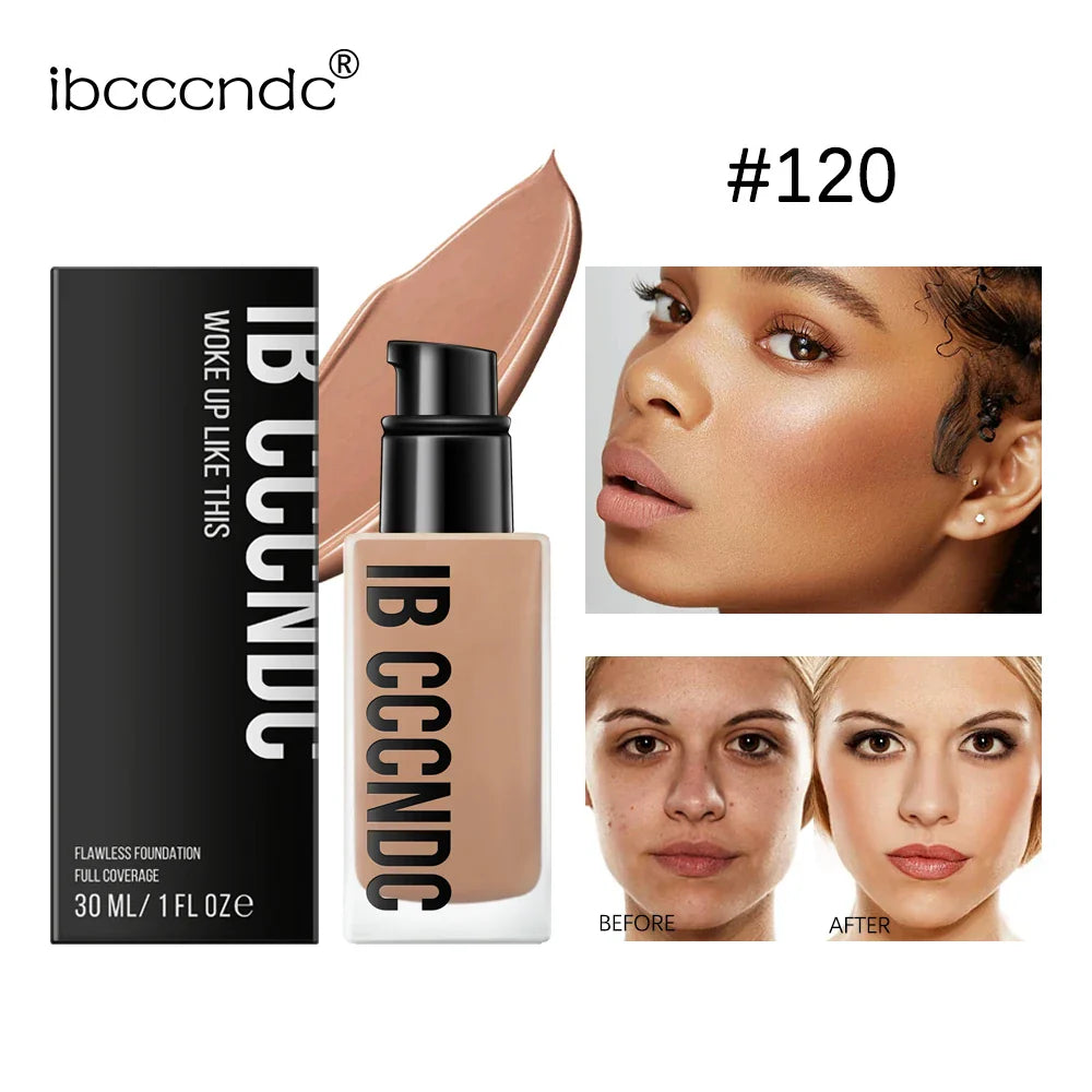 High Coverage Foundation Foundation Face Cream Cosmetic Foundations Makeup Waterproof Mist Korean Makeup Base Make Up Cc Bb Full