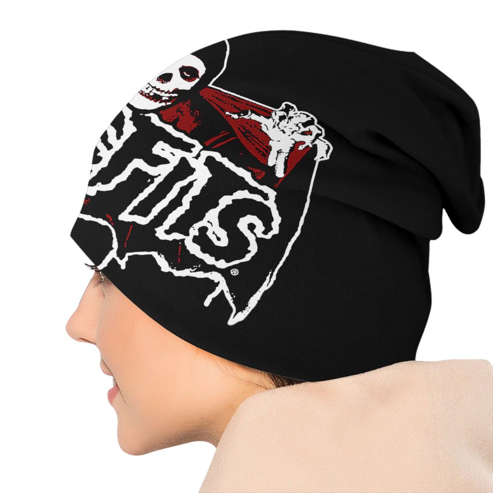 Misfits Horror Punk Rock Knit Beanie – Unisex Winter Skull Cap for Men & Women - Premium beanie from dsers - Just $19.99! Shop now at Lizard Vigilante