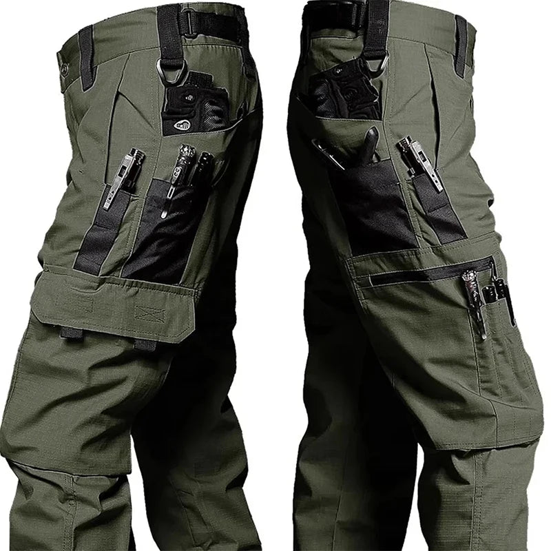 New Lizard Vigilante Men's Tactical Work Pants – Waterproof Cargo Trousers for Outdoor Training and Casual Wear - Premium Cosplay Costumes from Lizard Vigilante - Just $42.88! Shop now at Lizard Vigilante