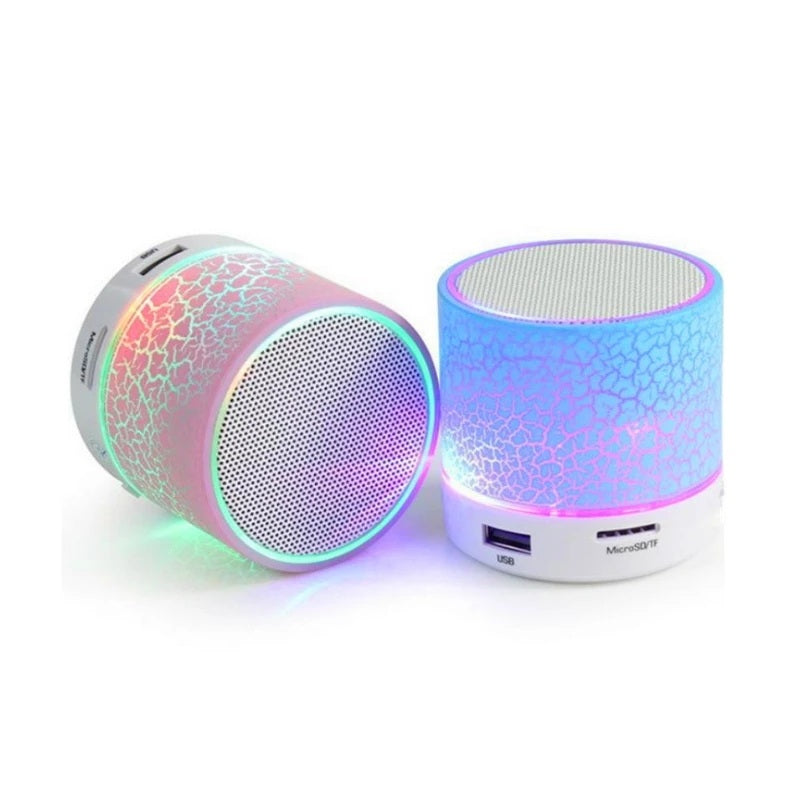 Bluetooth Mini Speaker Wireless Speaker Colorful LED TF Card USB Subwoofer Portable MP3 Music Sound Column For PC Phone