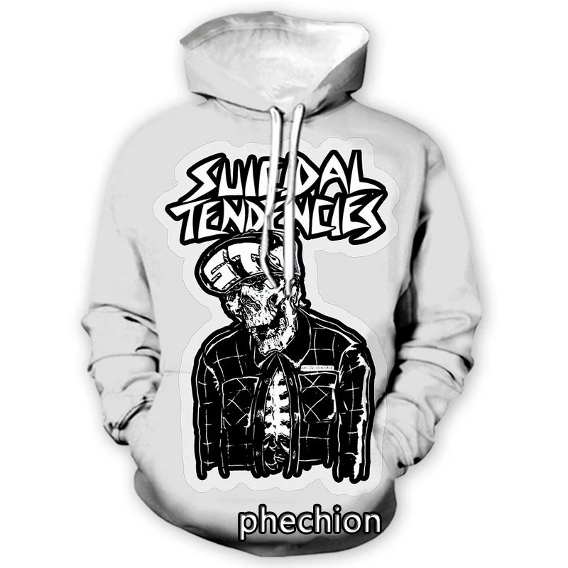 Suicidal Tendencies 3D Print Hoodie – Iconic Streetwear for Men & Women | Loose-Fit, Casual Comfort, All-Season Edge - Premium hoodie from Lizard Vigilante - Just $48.88! Shop now at Lizard Vigilante