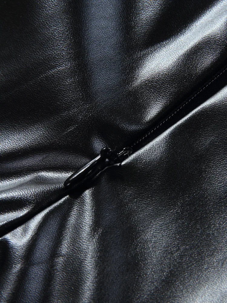 Lizard Vigilante x Cepelova Y2K Vixen Jetset: Summer Leather Club Short Set – Midnight Riot Print - Premium short set from dsers - Just $46.66! Shop now at Lizard Vigilante