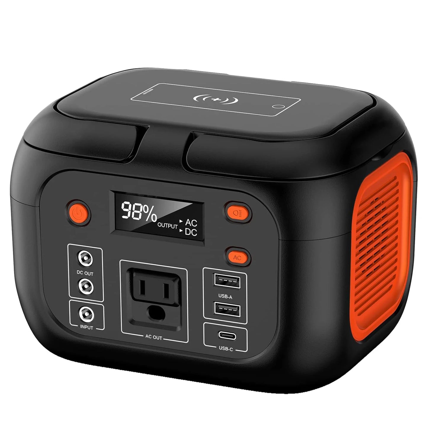 ⚡ SinKeu VoltRaid Portable Power Station — 600W / 300W / 200W / 120W Solar Generator Bank for Camping, Travel, RV & Chaos Survival