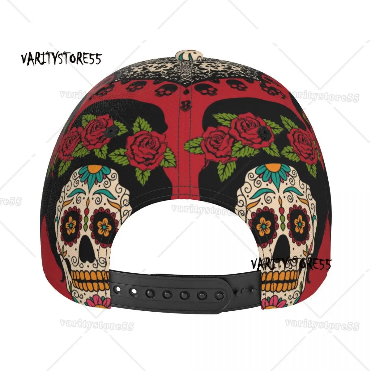Midnight Calavera Street Riot Cap