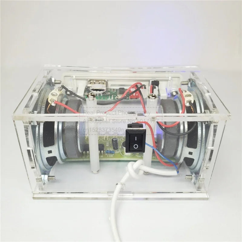 DIY Bluetooth Speaker Kit Electronics DIY Soldering Project Practice Solder Assembly DIY Electronic Kit Component 2*3W Speakers