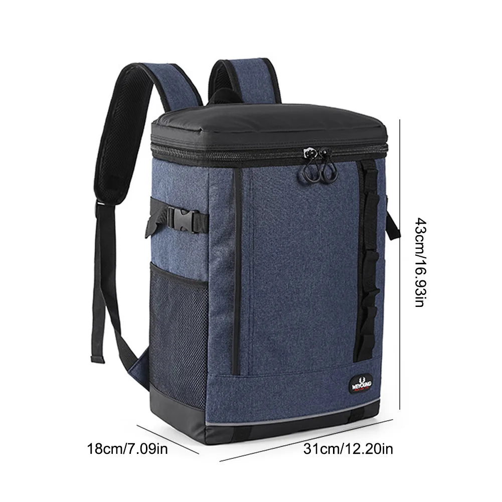 Ultimate 23L Insulated Cooler Backpack – Leak-Proof Thermal Party Bag for Camping, Picnics, and Outdoor Adventures - Premium cooler from DS - Just $38.88! Shop now at Lizard Vigilante