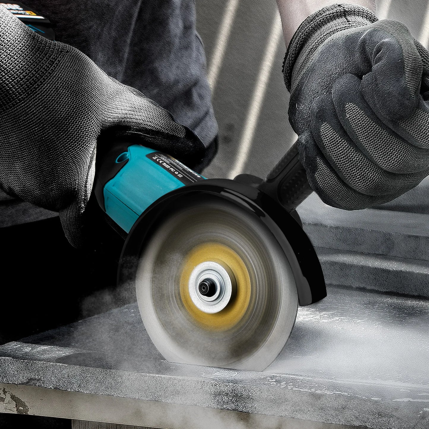 125mm M14 Brushless Angle Grinder – Cordless Electric Power Tool for Makita 18V Battery - Premium power tool from Lizard Vigilante - Just $84.99! Shop now at Lizard Vigilante