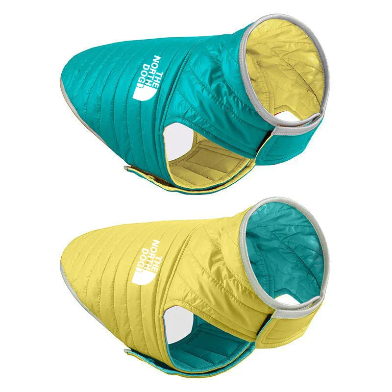 Double Sided Dog Coat Winter Warm Pet Dog Clothes For Small Medium Dogs Vest Chihuahua Clothing Soft Puppy Costumes Ropa Perro