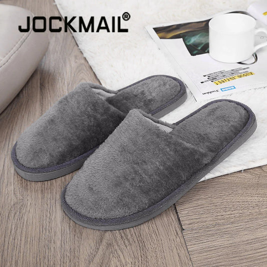 Cozy Winter Slippers for Men - Warm, Soft, and Anti-Slip - Premium slippers from Lizard Vigilante - Just $23.88! Shop now at Lizard Vigilante