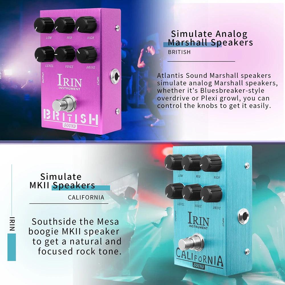 Easy To Use, IRIN Guitar Effect Pedal Collection - Versatile Pedals for Every Guitarist - Premium guitar effects from Lizard Vigilante - Just $49.99! Shop now at Lizard Vigilante