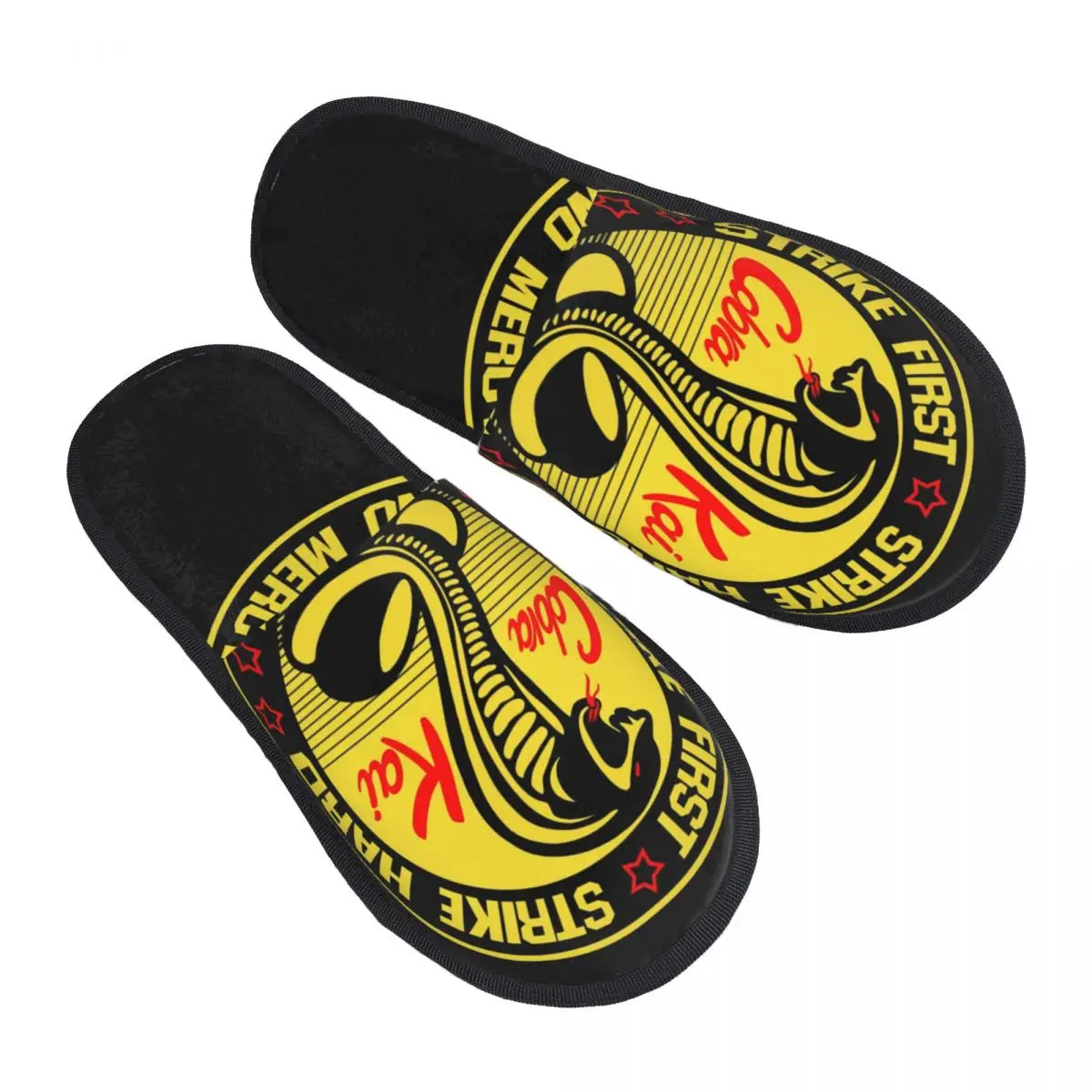 Hawk Eli Moskowitz Guest Slippers for Bathroom TV Movie Cobra Kai House Slipper - Premium slippers from Lizard Vigilante - Just $22.99! Shop now at Lizard Vigilante