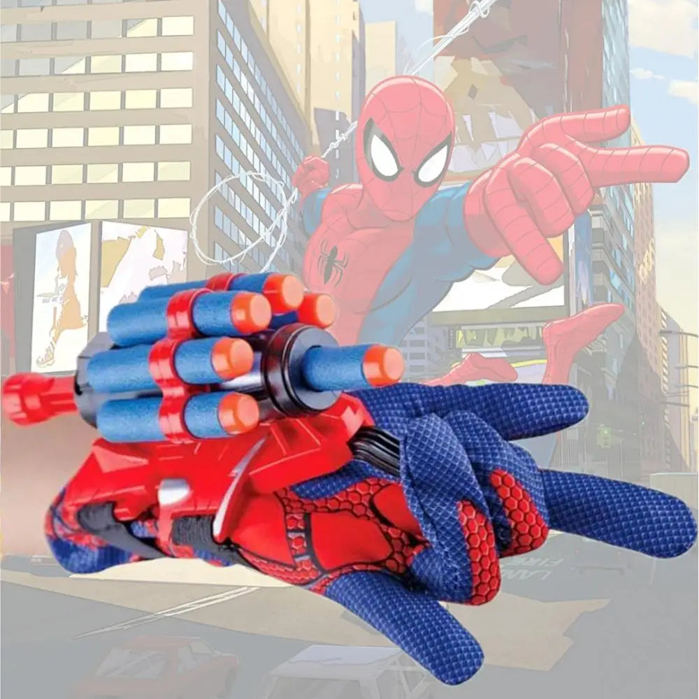 Spiderman Web Cosplay Launcher Glove Boys Superhero Shooters Recoverable Wristband Kids Halloween Prop Kids Children Gift - Premium toy from Lizard Vigilante - Just $17.99! Shop now at Lizard Vigilante