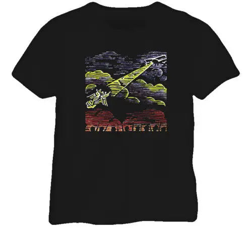 Explosions In The Sky – Those Who Tell Truth Black T-Shirt | Classic Cotton Graphic Tee for Men - Premium tee from Lizard Vigilante - Just $24.88! Shop now at Lizard Vigilante