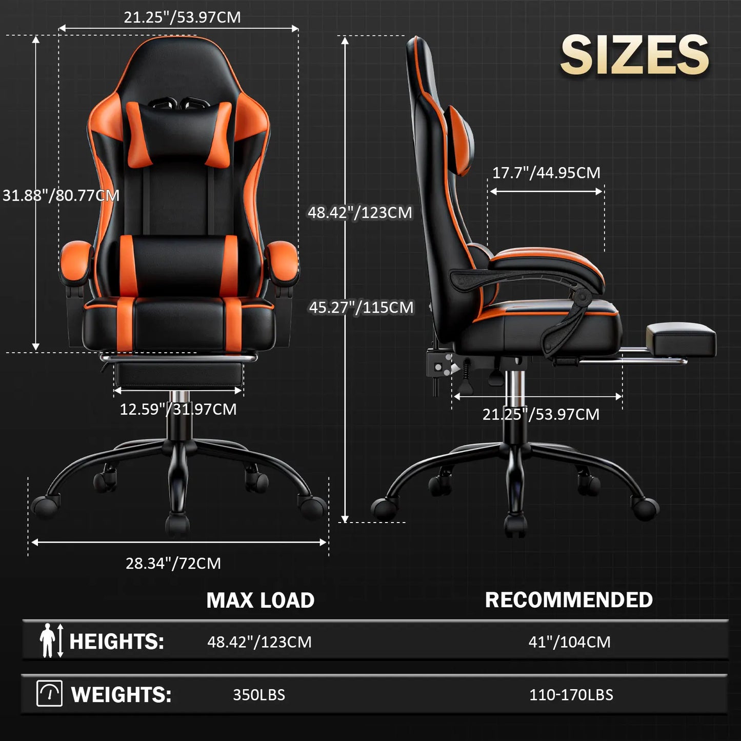 Blood Throne Gamer Chair: Leather Recline Command Station